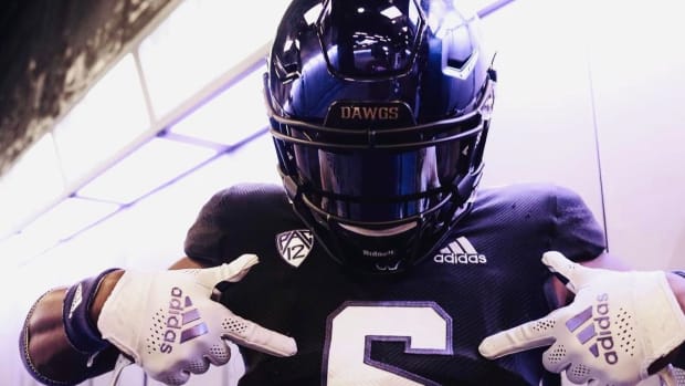 4-star RB Jason Brown on an unofficial visit to Washington